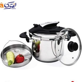 تصویر زودپز 6 لیتر استیل یونیک کد 8616 