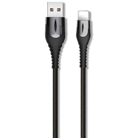 تصویر کابل شارژ یو اس بی به لایتنینگ ایکس او مدل XO USB TO LIGHTNING CABLE XO-NB138 