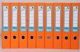 تصویر کلاسور 7/5 زرین مدل k175F 