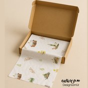 تصویر کاغذ پوستی طرح شمع 