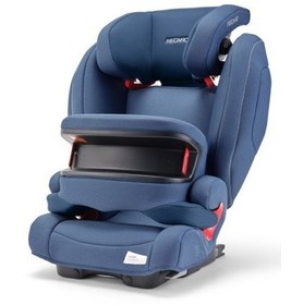 تصویر صندلی ماشین کودک ریکارو رنگ آبی مدل Recaro Monza nova is 