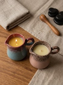 تصویر شمع ماساژ ریلکسی ۱۵۰ میلی سرامیکی لاوندر 
