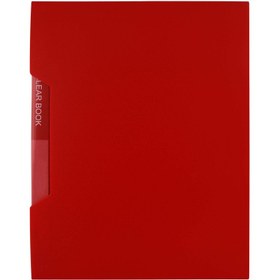 تصویر کلیربوک 60 برگ قابدار مات A4 پاپکو-قرمز 