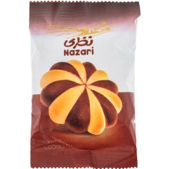 تصویر کلوچه دو رنگ وانیلی نظری – 55 گرم 