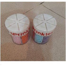 تصویر مروارید 6 رنگ قوطی 