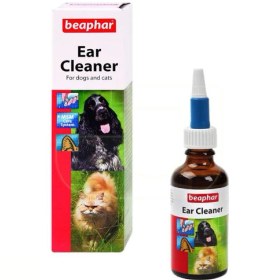 تصویر قطره گوش Beaphar مدل Ear Cleaner تمیز کننده گوش سگ و گربه-50 میلی لیتر 