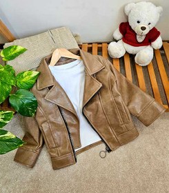 تصویر کت چرم سنگی 