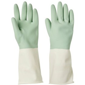 تصویر دستکش ظرفشویی سبز ایکیا RINNIG سایز M Cleaning gloves, green, S