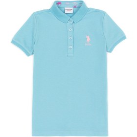 تصویر تیشرت یقه پلو دخترانه برند یو اس پلو U.S. Polo Assn. اصل G084SZ011.000.1370371 