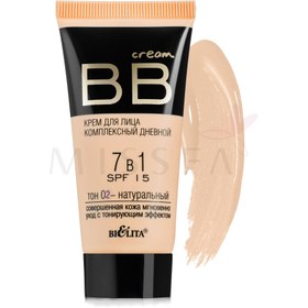 تصویر کرم بی بی آرایشی بلیتا SPF15 کد 02 (رنگ برنز روشن) حجم 30 میلی لیتر belita BB-cream 02