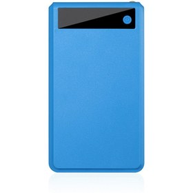 تصویر کیس پاوربانک 6 باتری 20000mah فست شارژ 22.5W مدل Q6 آبی 