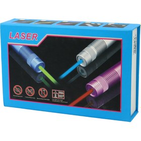 تصویر لیزر جیبی ۵ سر باتری خور Laser P.O.L 50W ا P.O.L 50000W Laser Pointer P.O.L 50000W Laser Pointer