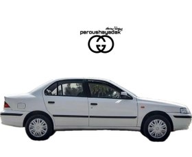 تصویر گلگیر جلو سمند سفید شرکتی( رنگ کوره ای) 