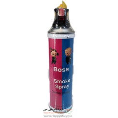 تصویر اسپری تعیین جنسیت آبی 