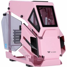 تصویر کیس کامپیوتر ترمالتیک AH T200 Mini Tower صورتی Thermaltake AH T200 Mini Tower Pink Computer Case