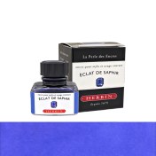 تصویر شیشه جوهر خودنویس J.Herbin Eclat de Saphir آبی کاربنی 