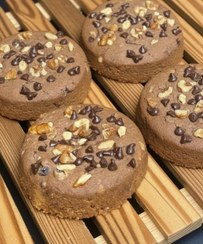 تصویر کوکی شکلات و نوتلا کافی شاپی 