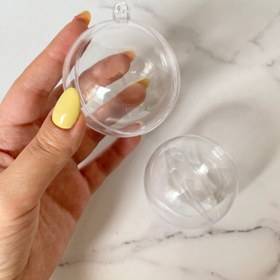 تصویر گوی شیشه ای گوی شیشه‌ای نر و ماده‌ای برای ساخت گیفت‌های خاص و خلاقانه