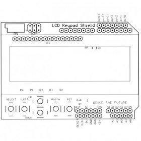 تصویر شیلد lcd کاراکتری 16*2 