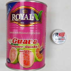 تصویر پودر شربت رویال royal مدل گواوا قرمز guava وزن 900 گرم 
