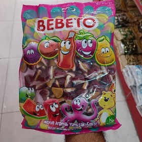 تصویر پاستیل ببتو BEBETO در انواع طعم ها وزن یک کیلویی 