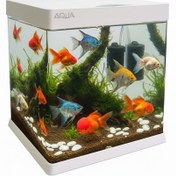 تصویر آکواریوم آکوا مدل GH-400 شیشه خم قاب‌دار 