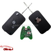 تصویر قاب ریموت تاشو سایپا تیبا سه دکمه 