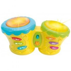 تصویر طبل موزیکال دوقلوی وین فان Winfun Jr. Rock Band Drum Set 