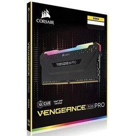 تصویر رم دسکتاپ DDR4 دو کاناله 3200 مگاهرتز CL16 کورسیر مدل VENGEANCE RGB PRO ظرفیت 32 گیگابایت Desktop RAM DDR4 dual channel 3200 MHz CL16 Corsair model VENGEANCE RGB PRO capacity 32 GB