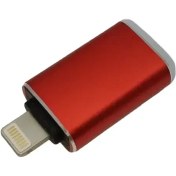 تصویر مبدل otg . Usb به لایتنینگ آیفون 