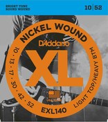 تصویر D'Addario EXL140 Nickel Wound 10-52 سیم گیتارالکتریک داداریو 