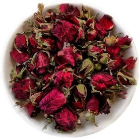 تصویر غنچه رز رنگی 