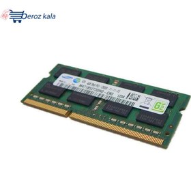 تصویر رم لپ تاپ سامسونگ ۴ گیگابایتPC3-12800 DDR۳ با فرکانس ۱۶۰۰ SAMSUNG PC3-12800 DDR3 4GB 1600MHz Laptop Memory