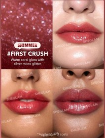 تصویر لیپ پلامپر شاین Pout-Perfect Shimmer رنگ First Crush 