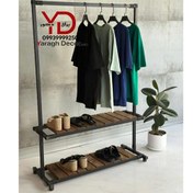 تصویر رگال کف ۲طبقه چوب(بستی) 