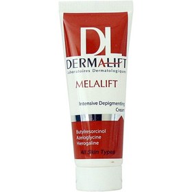 تصویر کرم روشن کننده قوی ملالیفت درمالیفت مناسب انواع پوست حجم 40 میل Dermalift Melalift Intensive Depigmenting Cream For All Skin type40ml