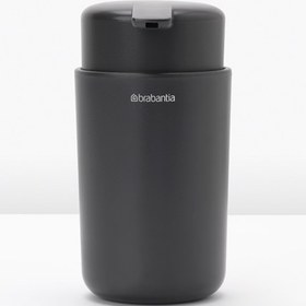 تصویر جا مایع دستشویی / ظرف شویی مشکی برابانتیا | Brabantia SOAP DISPENSER 