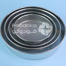 تصویر الک استیل گرد Round steel sieve