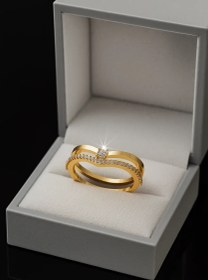 تصویر انگشتر طرح تورا 