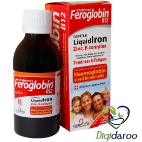 تصویر شربت فروگلوبین ب۱۲ کم خونی ا Vitabiotics Feroglobin B12 Vitabiotics Feroglobin B12