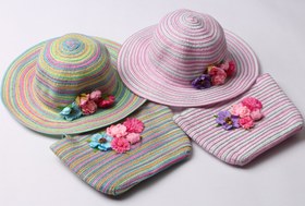 تصویر ست کیف و کلاه 