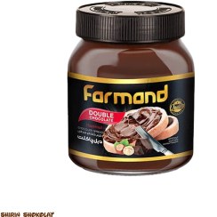 تصویر شکلات صبحانه فندقی دبل چاکلت فرمند Farmand در 3 وزن 