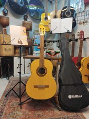 تصویر گیتار تحت برند آلمانی بنبرگ مدل BG-541 زرد براق، مناسب تمامی سبک‌ها Benberg BG-541 Classical Guitar – Glossy Yellow, suitable for all styles