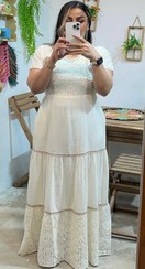 تصویر پیراهن هندی خامه دوزی 