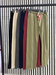 تصویر شلوار راسته مغزی جنس پنبه گلکسی سایز ۳۶ تا ۴۰ 