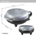 Geepas GOM36511UK 700W Omelette Maker - Potable Electric Cooker Stainless  Steel Non-Stick Plate