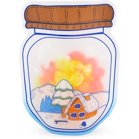 تصویر زیپ کیپ طرح برفی 