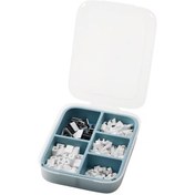 تصویر مجموعه نظم دهنده کابل ایکیا مدل TRIXIG کد 405.469.04 بسته 150 عددی 