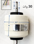 تصویر موتور فن اصلی اواپراتور کولر گازی اسپلیت 30 وات مدل YYS30-4 