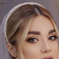 تصویر لنز زیبایی و طبی با دیامتر 14.8 میل رنگ پیرل دهب ا Dahab Coloured Contact Lenses Dahab Coloured Contact Lenses